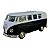 Miniatura Volkswagen Kombi Classic Preto e Branco RMZ 1:32 - Imagem 1