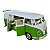 Miniatura Volkswagen Kombi Classic Verde e Branco RMZ 1:32 - Imagem 6