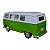 Miniatura Volkswagen Kombi Classic Verde e Branco RMZ 1:32 - Imagem 4