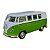 Miniatura Volkswagen Kombi Classic Verde e Branco RMZ 1:32 - Imagem 1