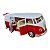 Miniatura Volkswagen Kombi Classic Vermelho/Branco RMZ 1:32 - Imagem 6