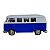 Miniatura Volkswagen Kombi Classic Azul e Branco RMZ 1:32 - Imagem 7