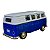 Miniatura Volkswagen Kombi Classic Azul e Branco RMZ 1:32 - Imagem 5