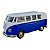 Miniatura Volkswagen Kombi Classic Azul e Branco RMZ 1:32 - Imagem 1