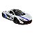 Miniatura McLaren P1 Racing Branco Metal 1:36 - Imagem 5