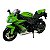 Miniatura Moto Kawasaki Ninja ZX10R Verde Maisto 1:12 - Imagem 2
