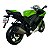 Miniatura Moto Kawasaki Ninja ZX10R Verde Maisto 1:12 - Imagem 6