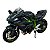 Miniatura Moto Kawasaki Ninja H2R Verde Maisto 1:12 - Imagem 2