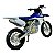 Miniatura Moto Cross Yamaha YZ450F Azul Maisto 1:12 - Imagem 6