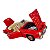 Miniatura Mercedes Benz 190SL 1955 Vermelho Maisto 1:18 - Imagem 6