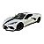 Miniatura Chevrolet Corvette C8 Stingray Branco Maisto 1:18 - Imagem 1