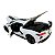 Miniatura Chevrolet Corvette C8 Stingray Branco Maisto 1:18 - Imagem 3