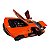 Miniatura Lamborghini Countach LPI 800-4 Laranja Maisto 1:18 - Imagem 6