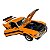 Miniatura Ford Mustang Mach 1 1970 Laranja Maisto 1:18 - Imagem 8