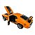 Miniatura Ford Mustang Mach 1 1970 Laranja Maisto 1:18 - Imagem 4