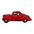 Miniatura Ford Deluxe 1939 Vermelho Maisto 1:18 - Imagem 2