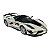 Miniatura Ferrari FXX K Evo Branco Burago 1:18 - Imagem 6