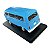 Miniatura Volkswagen Kombi Azul Metal Salvat 1:24 - Imagem 4