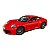 Miniatura Porsche 911 Carrera 4S Vermelho Metal 1:24 - Imagem 1