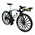 Miniatura Bicicleta Bike Time Trial Branco Metal 1:8 - Imagem 1