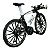 Miniatura Bicicleta Bike Time Trial Branco Metal 1:8 - Imagem 2
