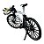 Miniatura Bicicleta Bike Time Trial Branco Metal 1:8 - Imagem 3
