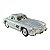 Miniatura Mercedes Benz 300 SL 1954 Prata 1:36 - Imagem 7