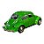 Miniatura Volkswagen Fusca Classic Verde Brilho RMZ 1:32 - Imagem 3