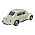 Miniatura Volkswagen Fusca Classic Bege RMZ 1:32 - Imagem 3