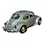 Miniatura Volkswagen Fusca Classic Prata RMZ 1:32 - Imagem 3