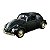 Miniatura Volkswagen Fusca Classic Preto Fosco RMZ 1:32 - Imagem 1