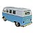 Miniatura Volkswagen Kombi Azul Claro e Branco RMZ 1:32 - Imagem 3