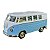 Miniatura Volkswagen Kombi Azul Claro e Branco RMZ 1:32 - Imagem 1