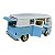 Miniatura Volkswagen Kombi Azul Claro e Branco RMZ 1:32 - Imagem 6