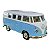 Miniatura Volkswagen Kombi Azul Claro e Branco RMZ 1:32 - Imagem 5