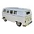 Miniatura Volkswagen Kombi Classic Bege e Branco RMZ 1:32 - Imagem 3