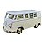 Miniatura Volkswagen Kombi Classic Bege e Branco RMZ 1:32 - Imagem 1