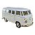 Miniatura Volkswagen Kombi Classic Bege e Branco RMZ 1:32 - Imagem 5