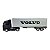 Miniatura Caminhão Volvo Fh12 Azul Carreta Baú 1:32 - Imagem 5