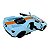Miniatura Ford GT Gulf Acende Luz e Som Metal 1:32 - Imagem 6