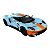 Miniatura Ford GT Gulf Acende Luz e Som Metal 1:32 - Imagem 10
