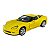 Miniatura Chevrolet Corvette C6 Z06 Amarelo Metal 1:36 - Imagem 1