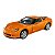 Miniatura Chevrolet Corvette C6 Z06 Laranja Metal 1:36 - Imagem 1