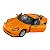 Miniatura Chevrolet Corvette C6 Z06 Laranja Metal 1:36 - Imagem 2