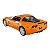 Miniatura Chevrolet Corvette C6 Z06 Laranja Metal 1:36 - Imagem 4