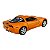 Miniatura Chevrolet Corvette C6 Z06 Laranja Metal 1:36 - Imagem 6