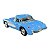 Miniatura Chevrolet Corvette 1957 Azul Metal 1:34 - Imagem 3