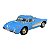 Miniatura Chevrolet Corvette 1957 Azul Metal 1:34 - Imagem 4