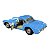 Miniatura Chevrolet Corvette 1957 Azul Metal 1:34 - Imagem 6