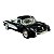 Miniatura Chevrolet Corvette 1957 Preto Metal 1:34 - Imagem 4